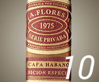 No. 10 A. Flores 1975 Serie Privada Capa Habano SP52