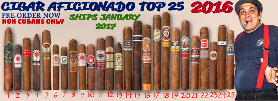 25 BEST CIGARS OF 2016 - CIGAR AFICIONADO