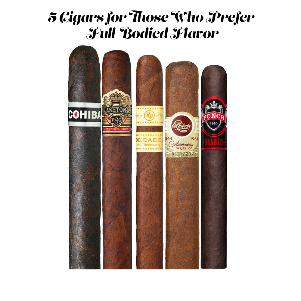 5 Cigars for Those Who Prefer Full-Bodied Flavor | Strongest Cigars