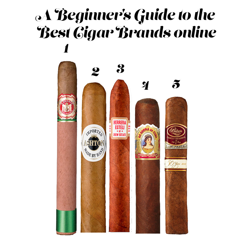 A Beginner's Guide to the Best Cigar Brands online | Five Pack