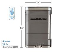 Xikar Allume Triple Jet Cigar Lighter