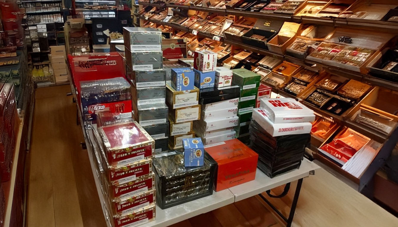 An image showcasing the exquisite taste of Romeo y Julieta non-Cuban cigars, a premium choice for cigar enthusiasts.
