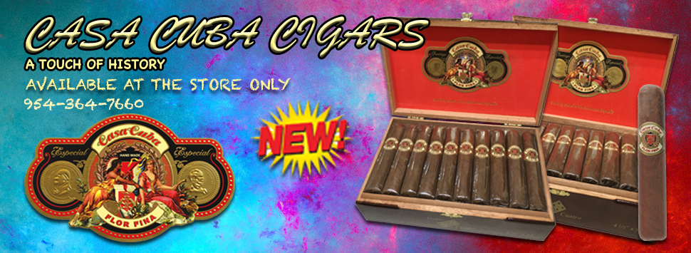 Casa Cuba Cigars available at Cuenca Cigars in Hollywood, Florida