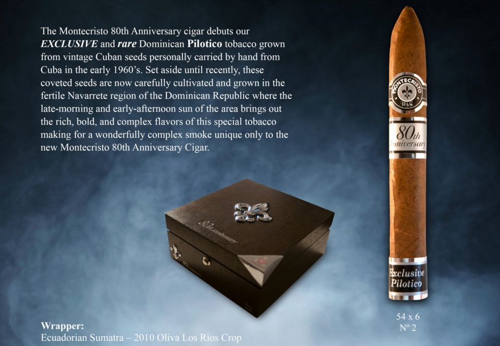 the new Montecristo 80th Anniversary