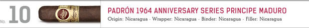 Shop now Padron 1964 Anniversary Series Principe Maduro cigars online here
