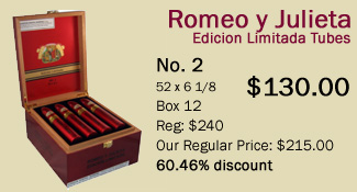 romeo y juleita edicion limitada no 2