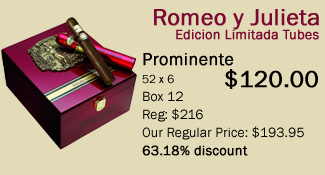 romeo y julieta edicion limitada prominente