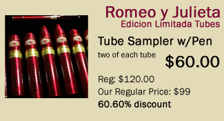 romeo y julieta edicion limitada sampler